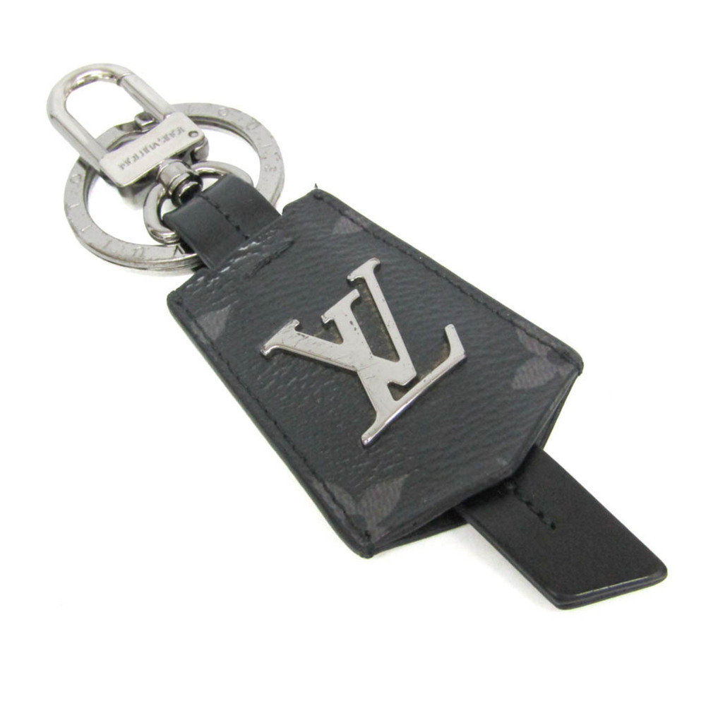 Louis Vuitton Monogram Eclipse Cloche Keyring M63620 Keyring (Black)